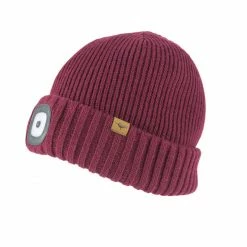 SealSkinz Waterproof Cold Weather LED Roll Cuff Beanie Hat Clothing