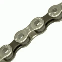KMC Z8S - 8 Speed Road Bike Chain 1/2" X 3/32" - Silver / Grey